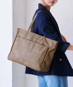 【LIZDAYS】フェイクレザー トートバッグ