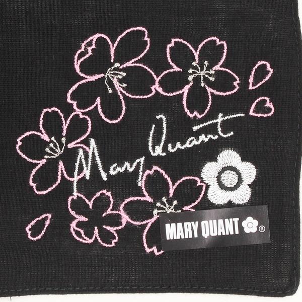 MARY QUANT マリークヮント ガーゼハンカチ さくら刺繍 【MARY QUANT マリークワント】 - 画像 (4)