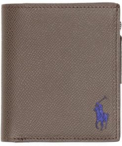 POLO RALPH LAUREN ポロ ラルフローレン ファスナー小銭入付き縦型折り財布
