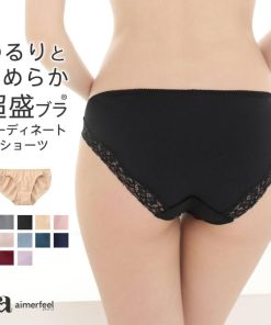 aimerfeel レディースショーツ ショーツ レース スタンダードショーツ レースショーツ 下着女性 女性用パンツ 女性用下着 エメフィール メール便可 爆買