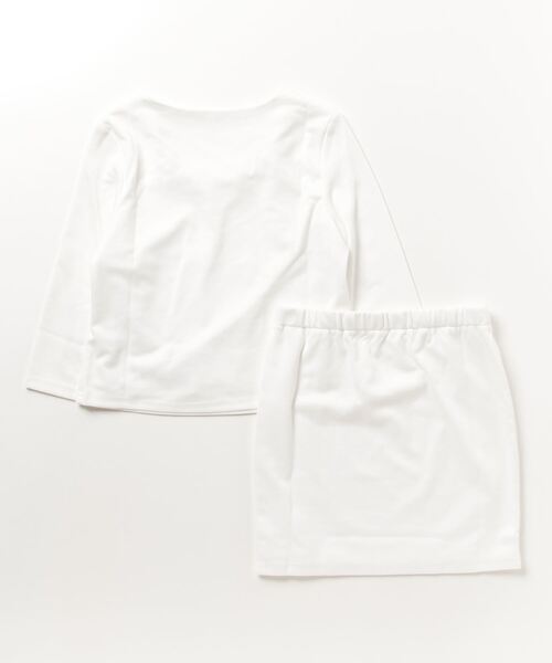 STYLEBLOCK ドレス 2連大粒パールライン5分袖セットアップパーティードレス - 画像 (3)