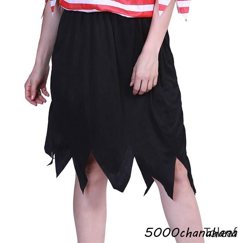 衣装 女海賊 ジャック船長パイレーツオブカリビアン 仮装 コスプレ衣装 レディース ハロウィーン ガールズ 大人用 女性用A - 画像 (5)