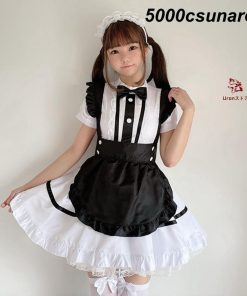 【3点セット】ハロウィン FCZY 猫耳 メイド服 ロリータワンピース メイド 衣装 フルセット 仮装 コスチューム こすぷれ コス おすすめ 可愛い 男ウケ
