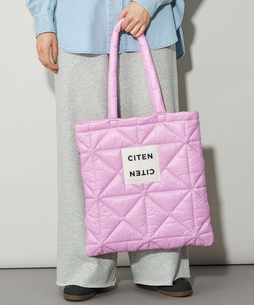 CITEN トートバッグ 「CITEN」CITEN パデッド レディース メンズ - 画像 (9)