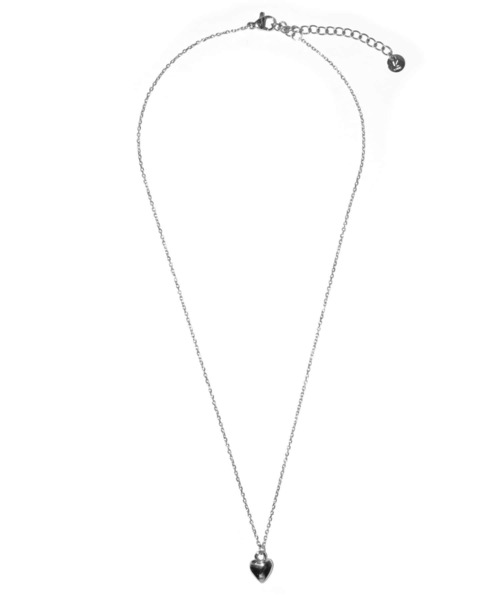 LHME ネックレス 「WEB限定」”Atrium”プランプハートネックレス/サージカルステンレス(金属アレルギー対応)「LHME / エルエイチエムイー」 レ - 画像 (7)