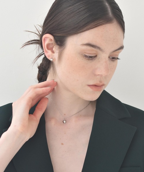 LHME ネックレス 「WEB限定」”Atrium”プランプハートネックレス/サージカルステンレス(金属アレルギー対応)「LHME / エルエイチエムイー」 レ - 画像 (8)