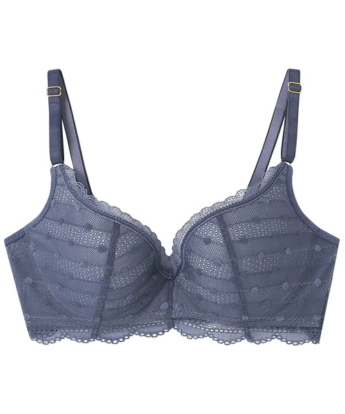 une nana cool ブラジャー ポルカドットモールド 3/4カップブラジャー - 画像 (6)