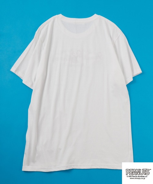 PEANUTS tシャツ チェーンステッチ Tシャツ 半袖 レディース メンズ - 画像 (9)
