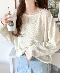 classicalelf tシャツ 大人の上品シルエット。シャーリング長袖Tシャツ レディース