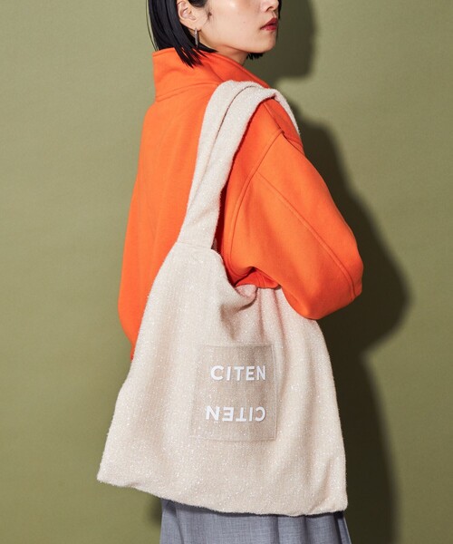 CITEN トートバッグ 「CITEN」キラキラクリアロゴトートバッグ レディース - 画像 (3)