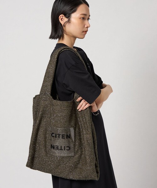 CITEN トートバッグ 「CITEN」キラキラクリアロゴトートバッグ レディース - 画像 (4)