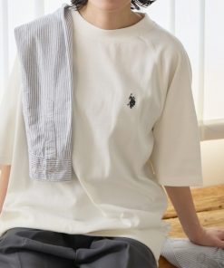 U.S. POLO ASSN. tシャツ ASSN./ユーエスポロアッスン クルーショートスリーブ 半袖Tシャツ メンズ レディース
