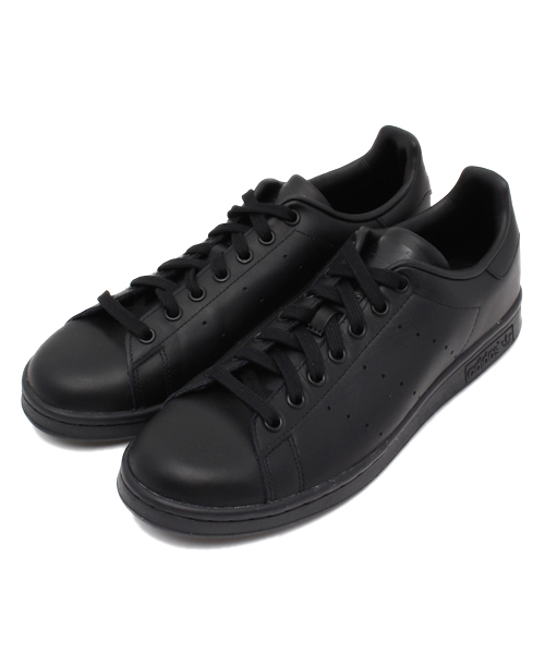 adidas スニーカー アディダス STAN SMITH スタンスミス M20327 BK/BK/BK メンズ レディース - 画像 (2)