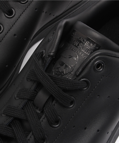 adidas スニーカー アディダス STAN SMITH スタンスミス M20327 BK/BK/BK メンズ レディース - 画像 (7)