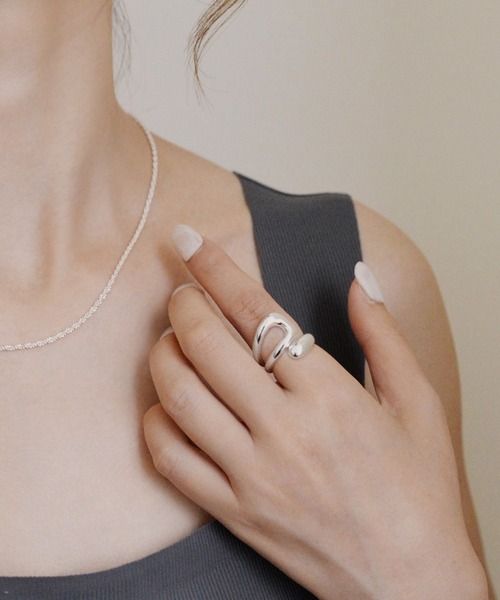 styiro 指輪 リング 金アレ対応コーティング パフィメタルリング レディース - 画像 (9)