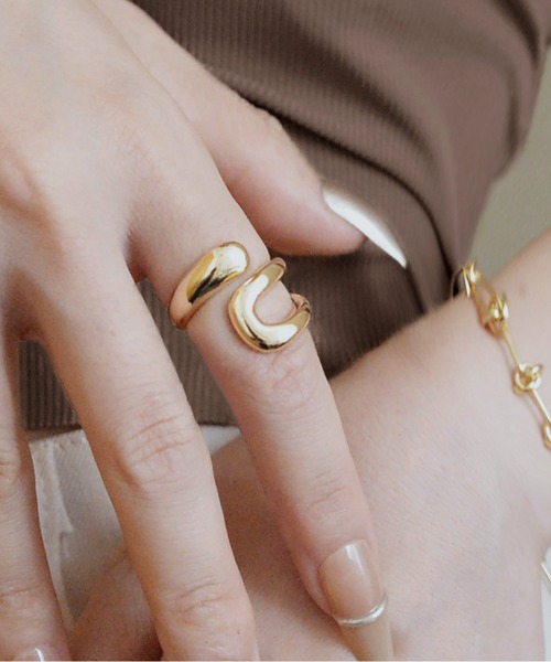 styiro 指輪 リング 金アレ対応コーティング パフィメタルリング レディース - 画像 (8)