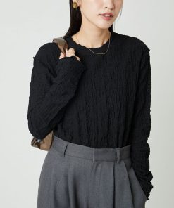 FREAK'S STORE tシャツ 限定展開　カットシャーリング ポコポコ メロー デザインロングスリーブ Tシャツ レディース