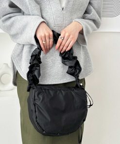 GeeRA ショルダーバッグ バッグ ギャザーハンドルバッグ レディース