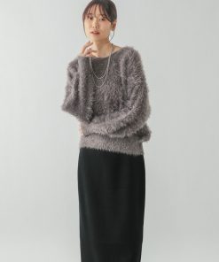 GLOBAL WORK パンツドレス フェザープルオーバー＊スカートSET/283765