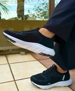 PUMA スニーカー プーマ SOFTRIDE FLEX LACE EASE IN ALT WD「軽量」レディーススニーカー(ソフトライドフレックスレ