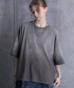 SERACE tシャツ 「SERACE」Vintage design loose gradation t-shirt / ヴィンテージデザインルーズグラデーションT