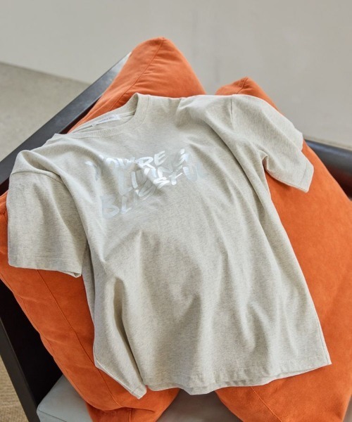 AMERICAN HOLIC tシャツ 箔プリントTシャツ レディース - 画像 (2)