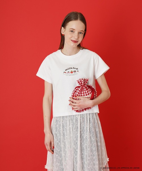 sanrio tシャツ MILKFED. × SANRIO CHARACTERS COMPACT S/S TEE レディース メンズ - 画像 (7)