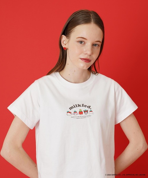 sanrio tシャツ MILKFED. × SANRIO CHARACTERS COMPACT S/S TEE レディース メンズ - 画像 (8)