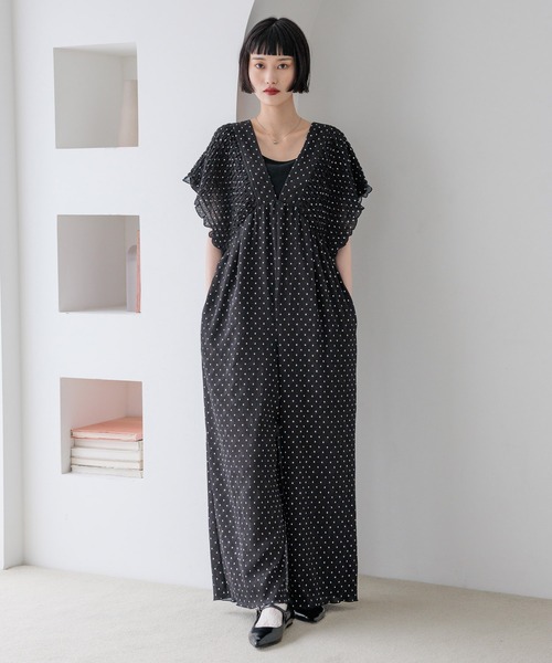 LOWRYS FARM ワンピース ヨウリュウシャーリングサロペット 289959