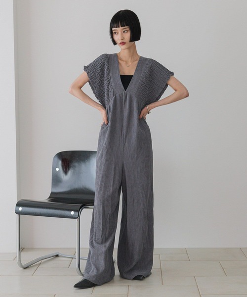 LOWRYS FARM ワンピース ヨウリュウシャーリングサロペット 289959 - 画像 (4)