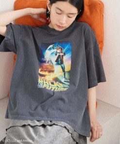 AMERICAN HOLIC tシャツ 「BACK TO THE FUTURE」ピグメントTシャツ レディース