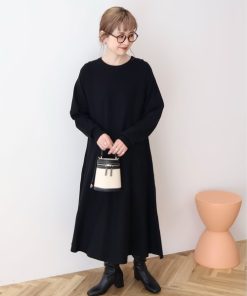 AMERICAN HOLIC 「AMERICAN HOLIC」 ニットワンピース M ブラック レディース