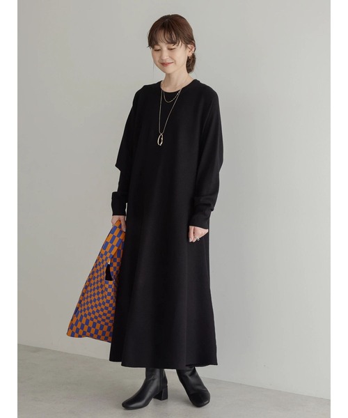 AMERICAN HOLIC 「AMERICAN HOLIC」 ニットワンピース M ブラック レディース - 画像 (5)