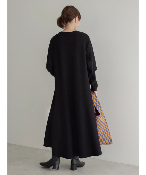 AMERICAN HOLIC 「AMERICAN HOLIC」 ニットワンピース M ブラック レディース - 画像 (6)