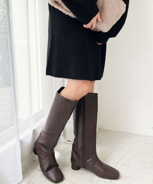 GeeRA 「GeeRA」 ニットワンピース MEDIUM グレー レディース - 画像 (4)