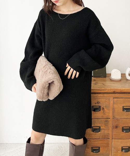 GeeRA 「GeeRA」 ニットワンピース MEDIUM グレー レディース - 画像 (5)