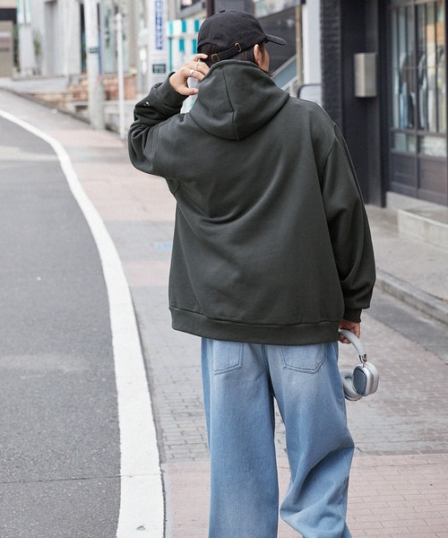 MONO-MART 「MONO-MART」 プルオーバーパーカー M スミクロ メンズ - 画像 (7)