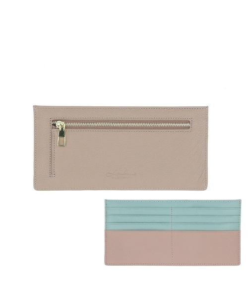 LIZDAYS 財布 スキミング防止8ポケット本革スリム長財布 レディース メンズ - 画像 (4)