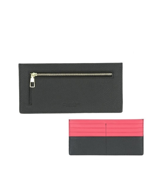 LIZDAYS 財布 スキミング防止8ポケット本革スリム長財布 レディース メンズ - 画像 (3)