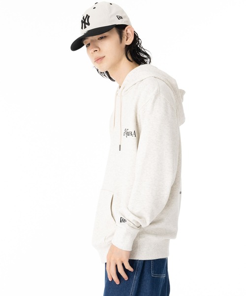 NEW ERA パーカー ニューエラ スウェットパーカー アーカイブミックスロゴ コットン メンズ レディース - 画像 (6)