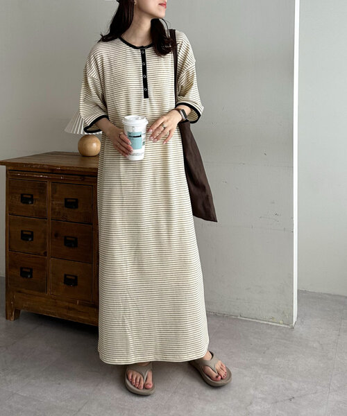 Discoat 「DISCOAT」 半袖ワンピース MEDIUM ブラック レディース - 画像 (2)