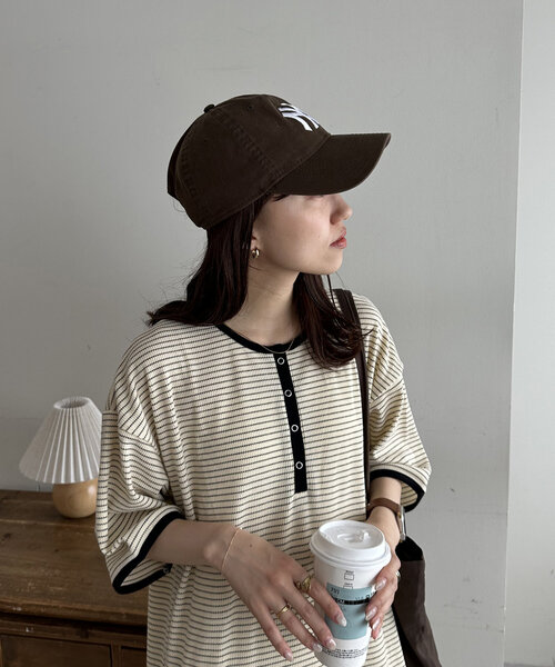 Discoat 「DISCOAT」 半袖ワンピース MEDIUM ブラック レディース - 画像 (4)