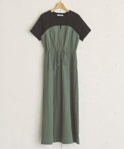 DOUX ARCHIVES ワンピース カットドッキングドロストワンピース