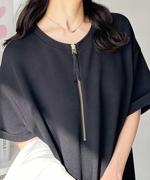 GeeRA 「GeeRA」 半袖ワンピース MEDIUM ブラック レディース - 画像 (4)