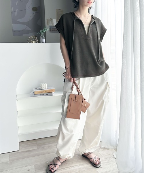 Java 「Java」 半袖カットソー LARGE ブルー レディース - 画像 (2)