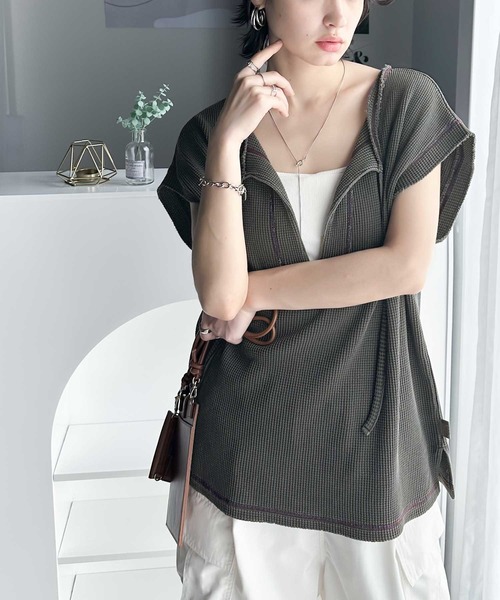 Java 「Java」 半袖カットソー LARGE ブルー レディース - 画像 (3)