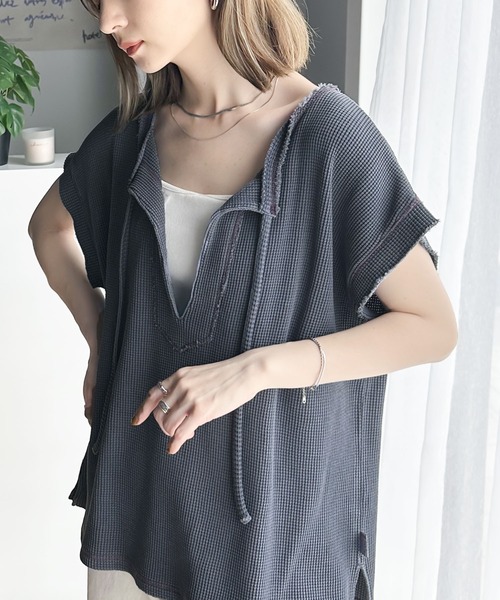 Java 「Java」 半袖カットソー LARGE ブルー レディース - 画像 (6)