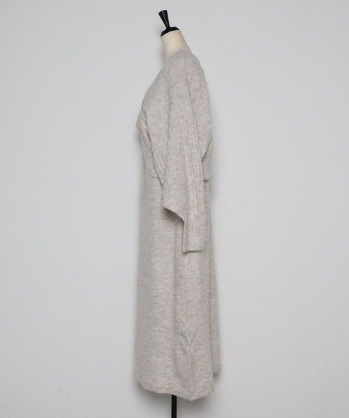 Bonjour Sagan 「Bonjour Sagan」 ニットワンピース FREE チャコールグレー レディース - 画像 (2)