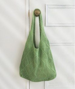 ad thie トートバッグ カラフルニットトートバッグ レディース