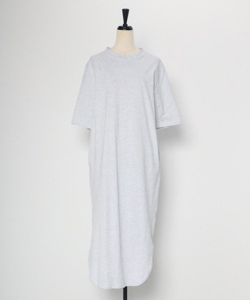 Bonjour Sagan 「Bonjour Sagan」 「each」半袖ワンピース L ブラック レディース - 画像 (6)